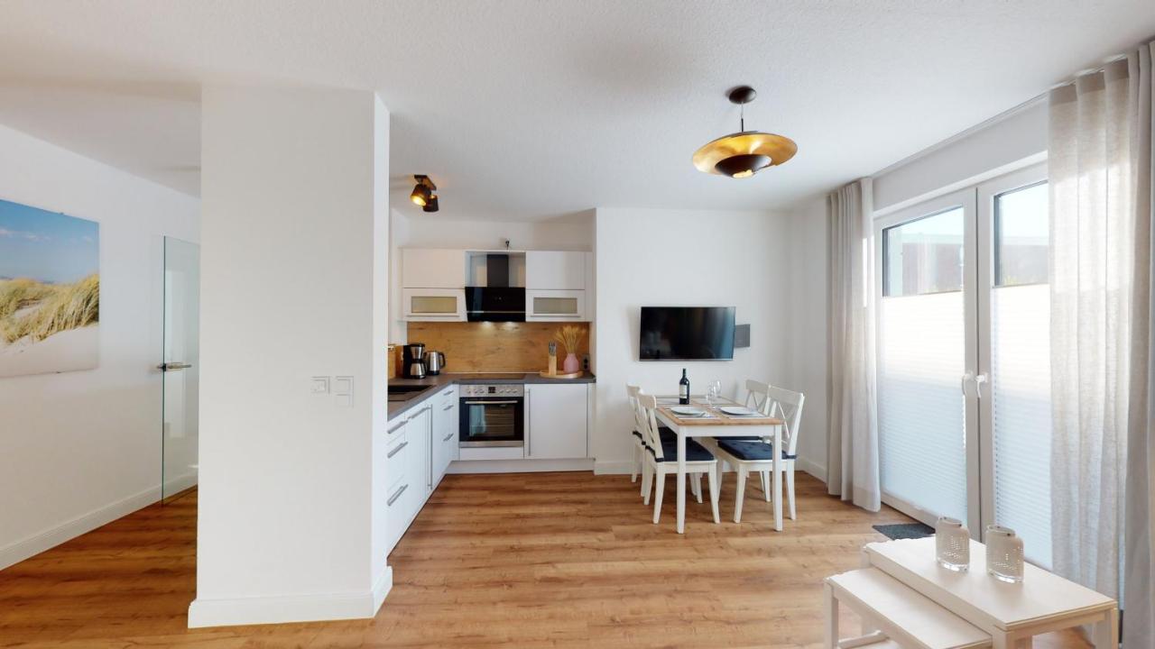 Seeblick Nordlicht, Exklusive Wohnung Mit Terrasse Wangerooge Exterior foto