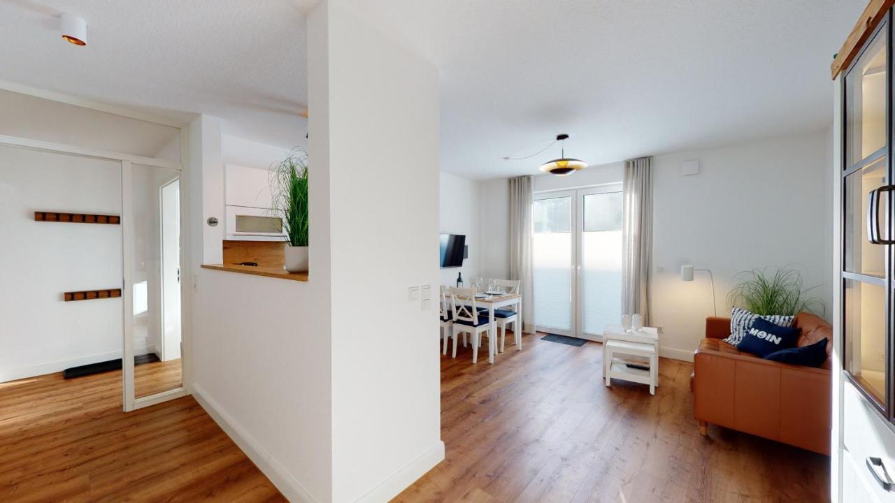 Seeblick Nordlicht, Exklusive Wohnung Mit Terrasse Wangerooge Exterior foto