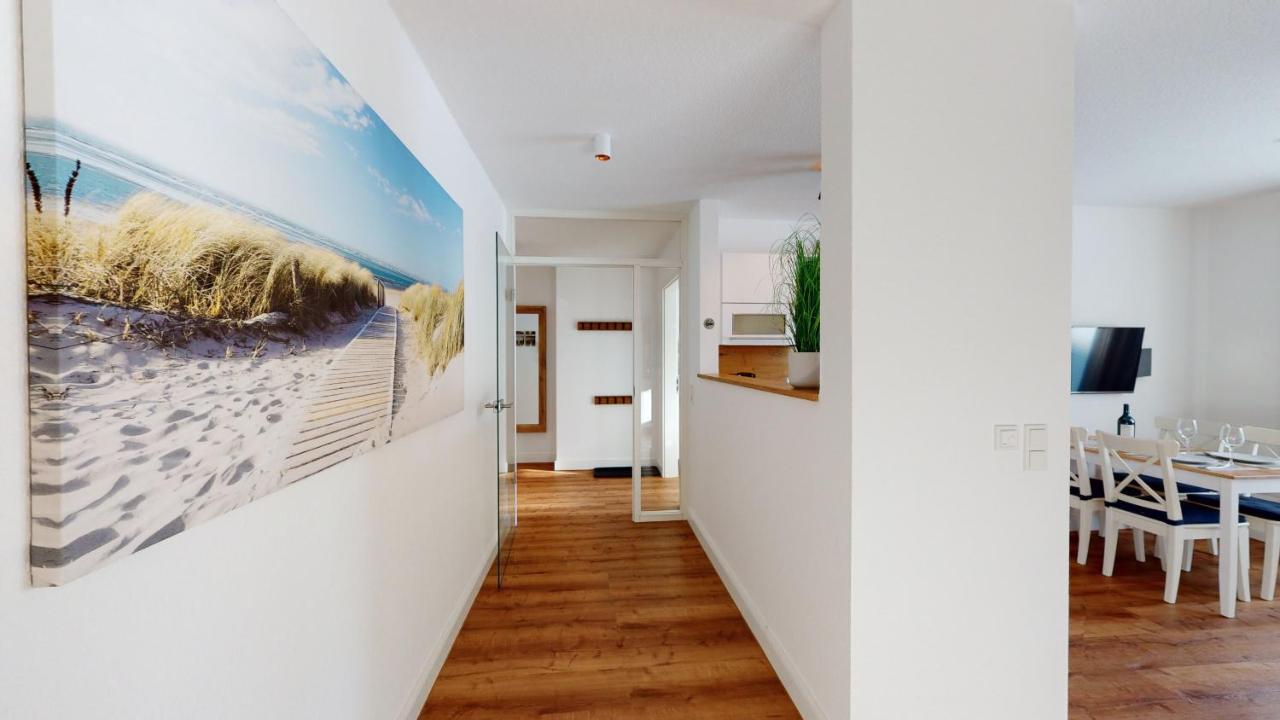 Seeblick Nordlicht, Exklusive Wohnung Mit Terrasse Wangerooge Exterior foto