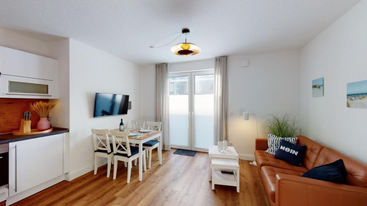 Seeblick Nordlicht, Exklusive Wohnung Mit Terrasse Wangerooge Exterior foto