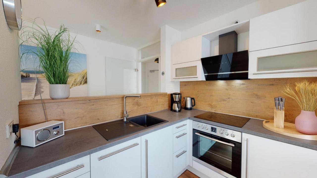 Seeblick Nordlicht, Exklusive Wohnung Mit Terrasse Wangerooge Exterior foto