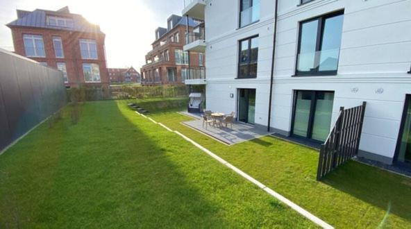 Seeblick Nordlicht, Exklusive Wohnung Mit Terrasse Wangerooge Exterior foto